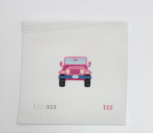 TSS-333: Girly Pink Jeep