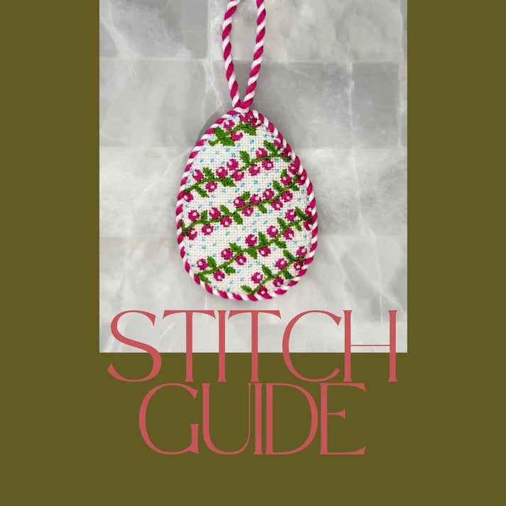 Stitch Guide - Pink Vine Egg (ND-17)