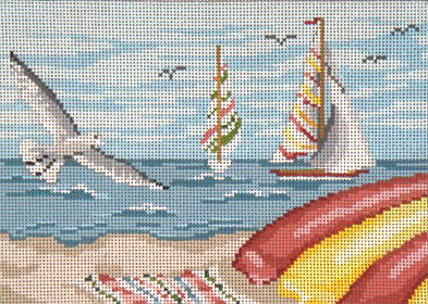Seagulls and Sailboats