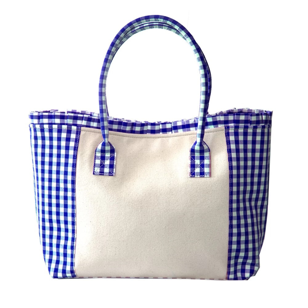 Gingham Tote Bag