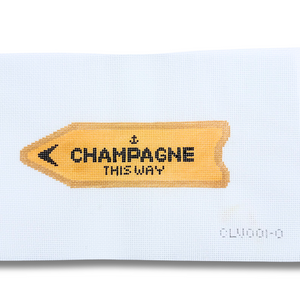 Champagne This Way Orange
