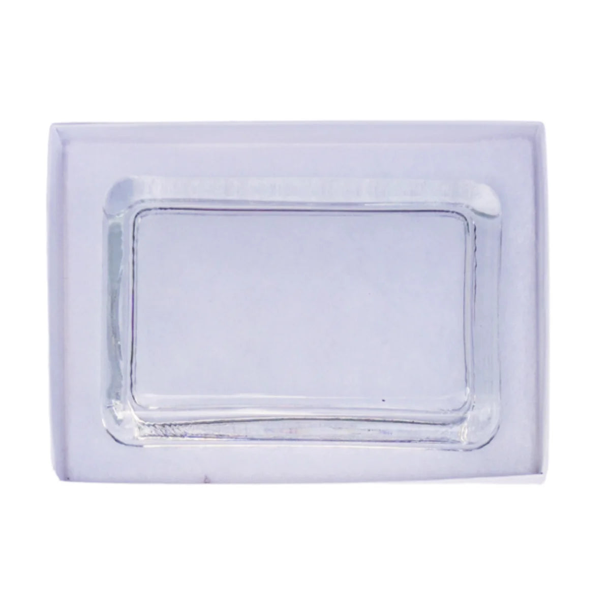 Self-Finishing Glass Paperweight