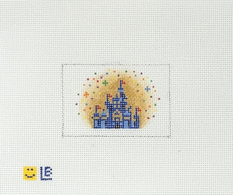 Castle with Stars Luggage Tag