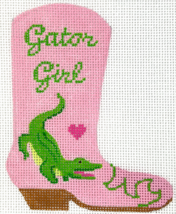 Mini Gator Girl Cowgirl Boot