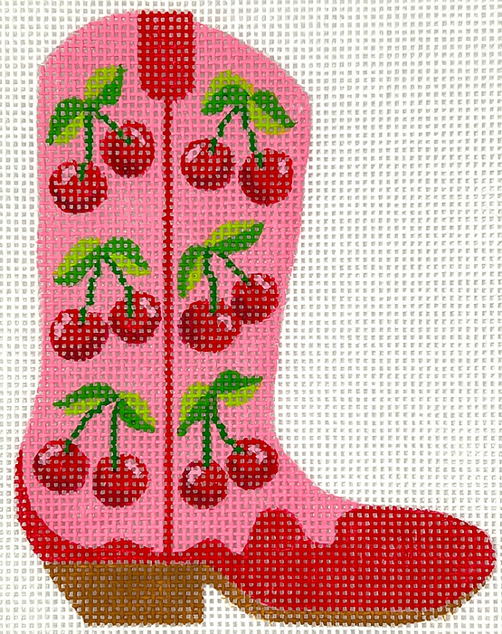Mini Cherries Cowgirl Boot