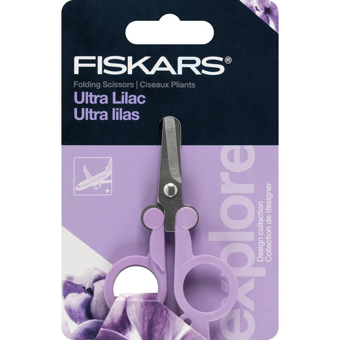 Folding Scissors 4"-Ultra Lilac