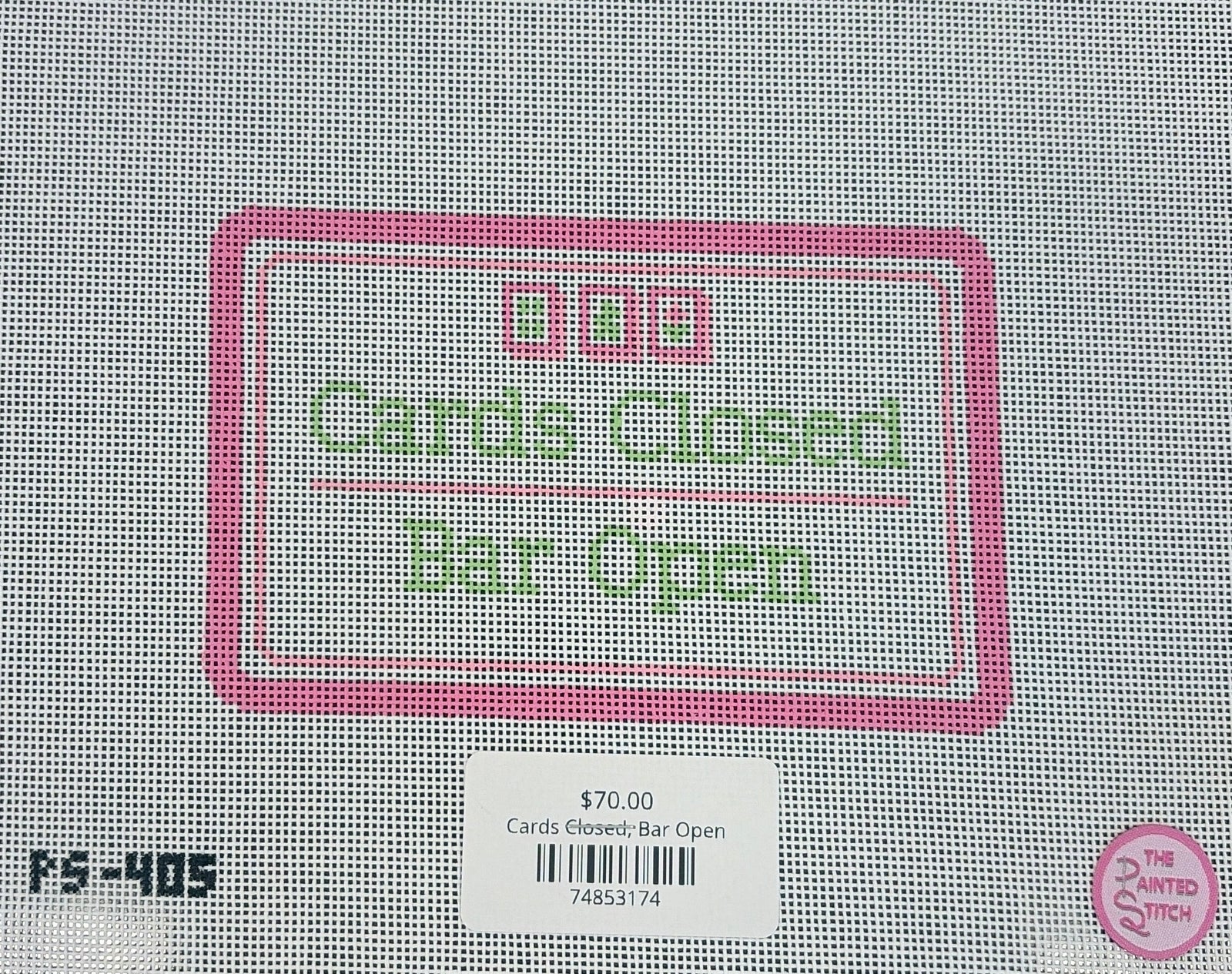 Cards Closed, Bar Open