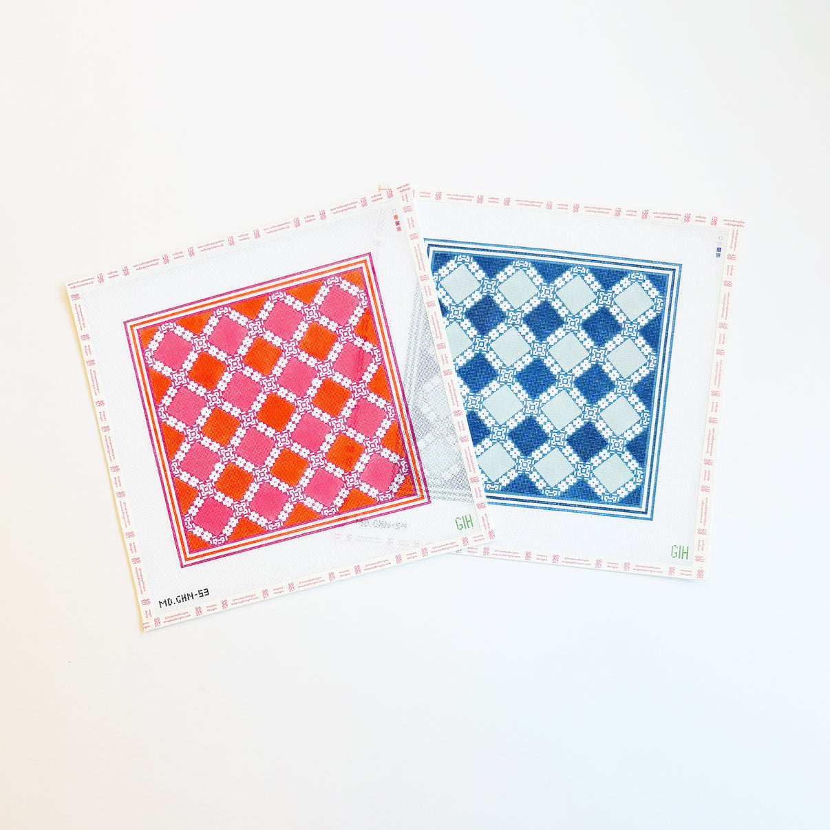 Pink and Orange Mosaic Tile
