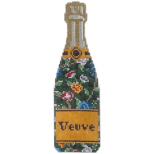 Green Floral Champagne
