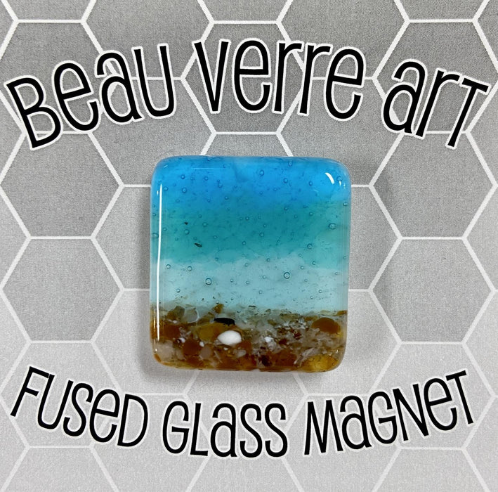 Beach Fused Glass NM