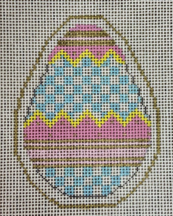 Blue and Pink Egg