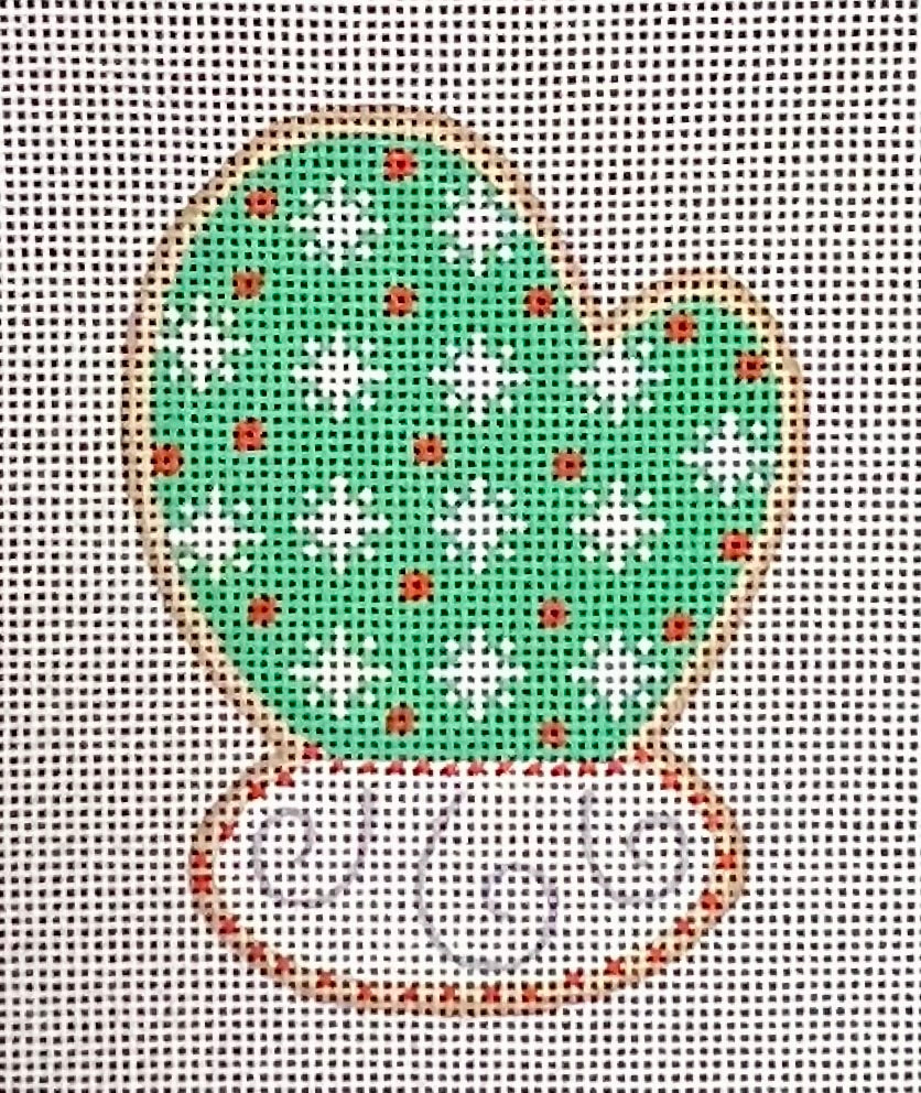 Cheryl Huckaby:CH-1075 (Christmas Cookie - Mitten)