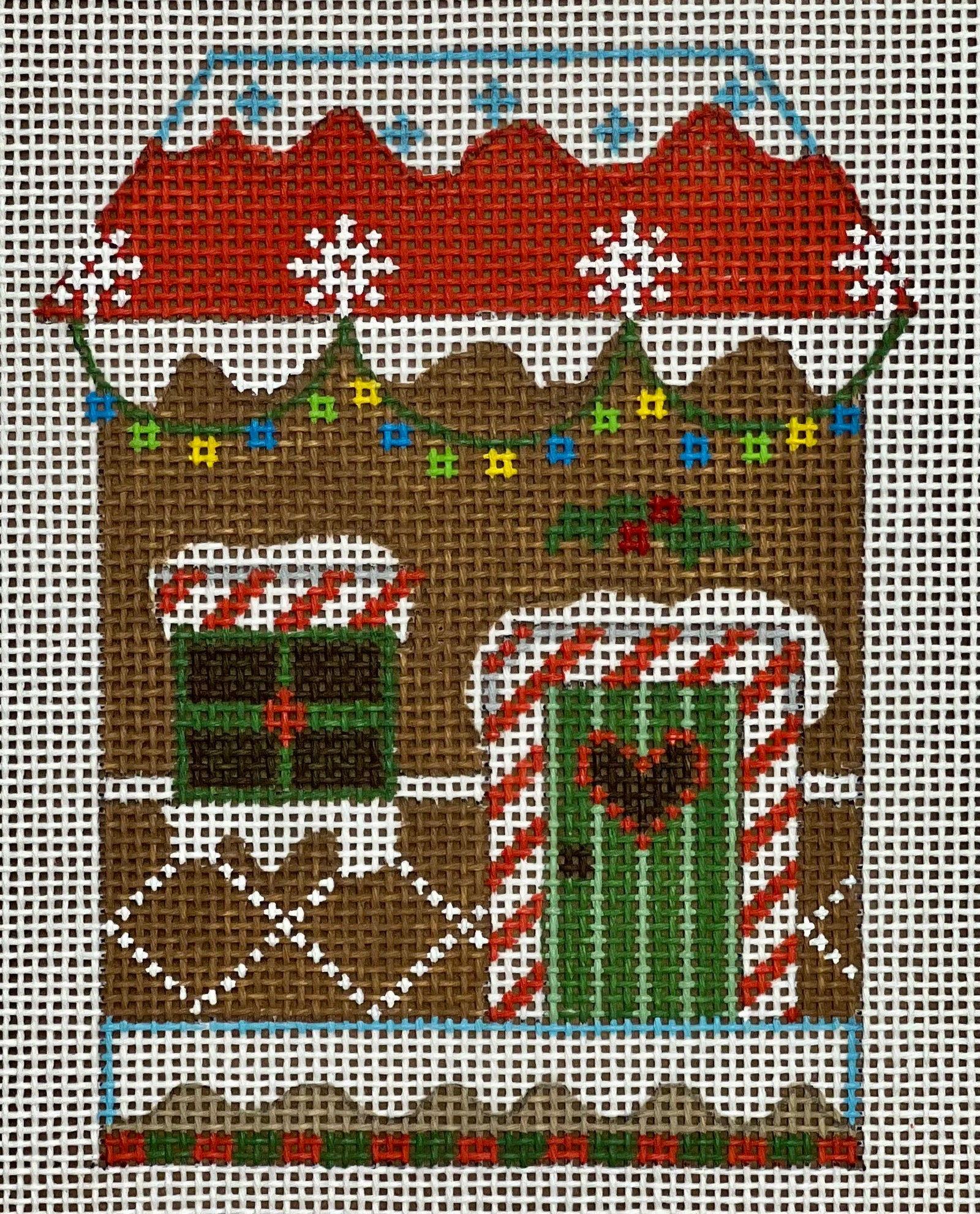 Cheryl Huckaby:CH-1091 (Gingerbread House 2 - stitchguide available)