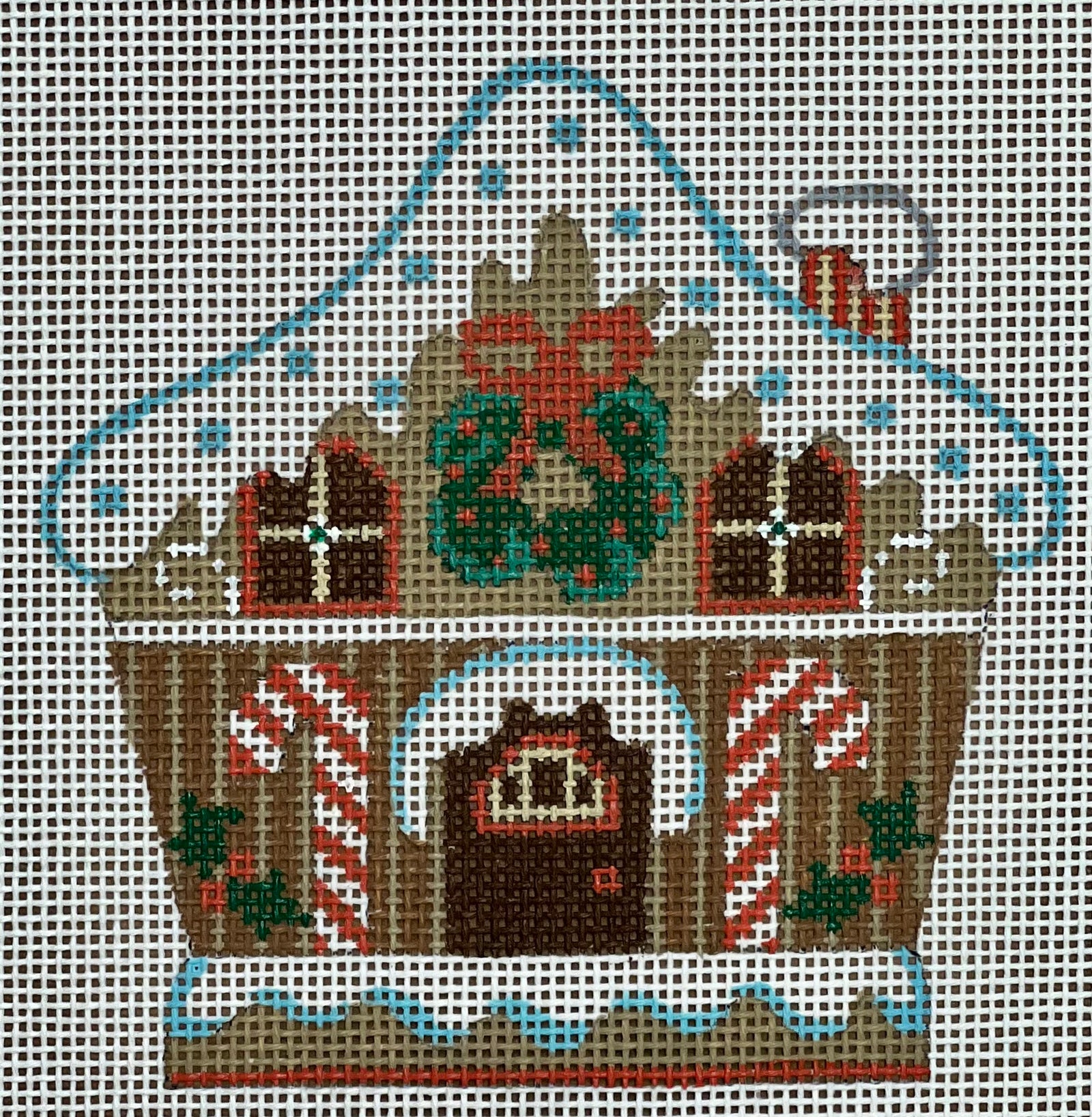 Cheryl Huckaby:CH-1094 (Gingerbread House 5 - stitchguide available)