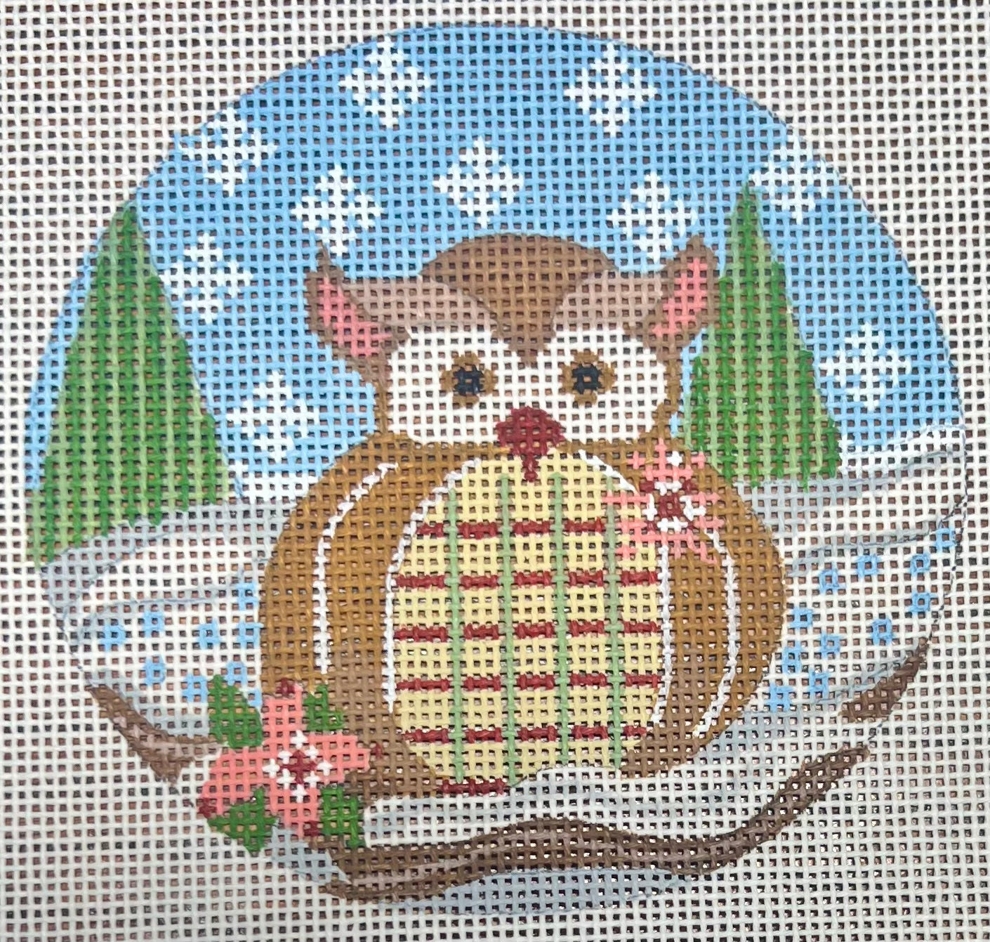 Cheryl Huckaby:CH-1367 (Woodland Creatures Round - Owl)