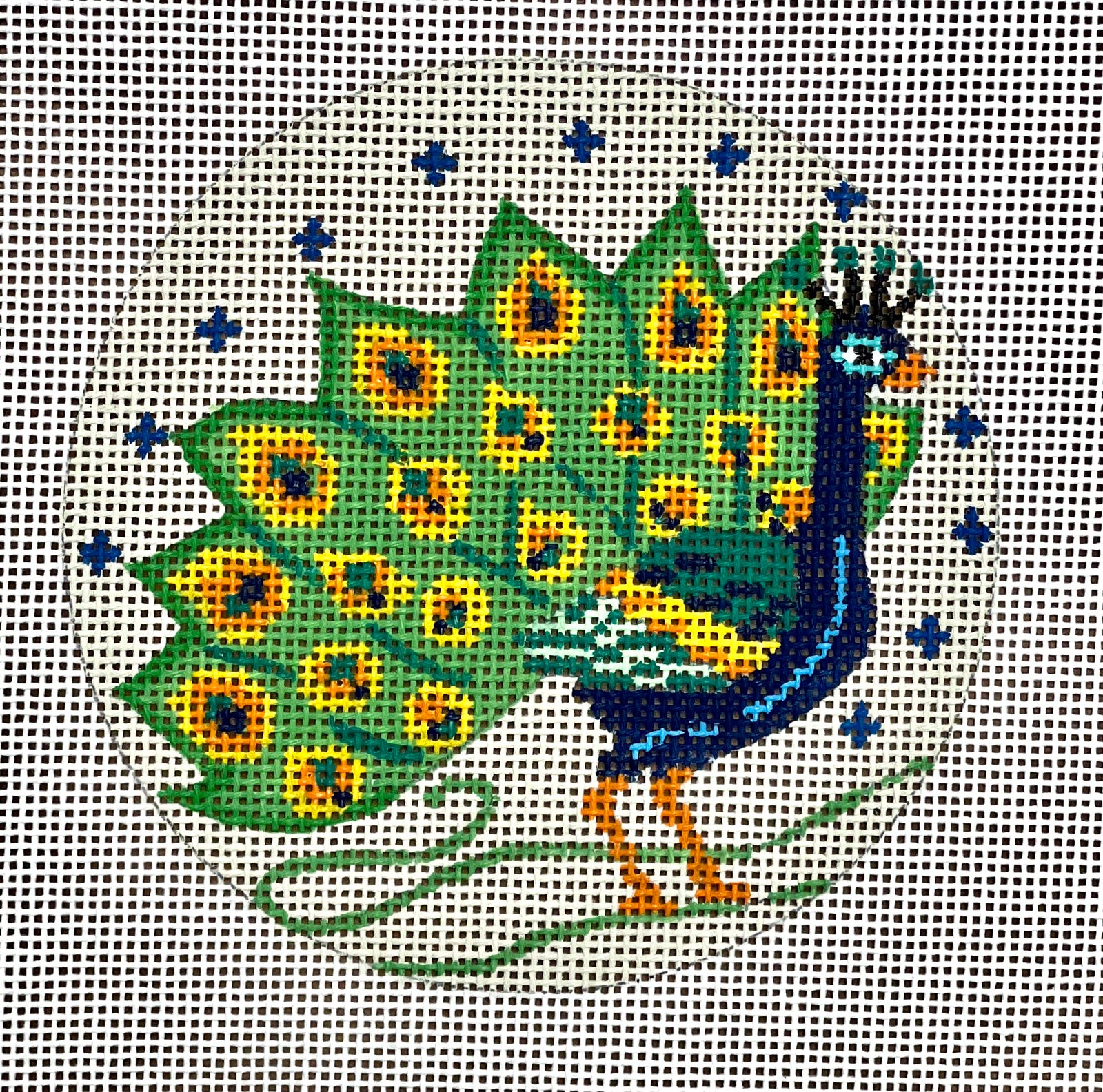 Cheryl Huckaby:CH-1426 (Peacock Round)