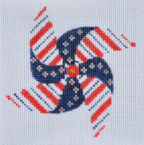 Striped Pinwheel