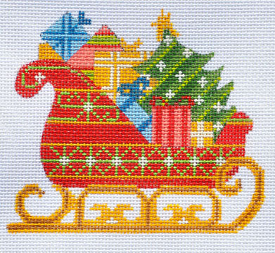 Cheryl Huckaby:CH-156 (Santa's Sleigh)