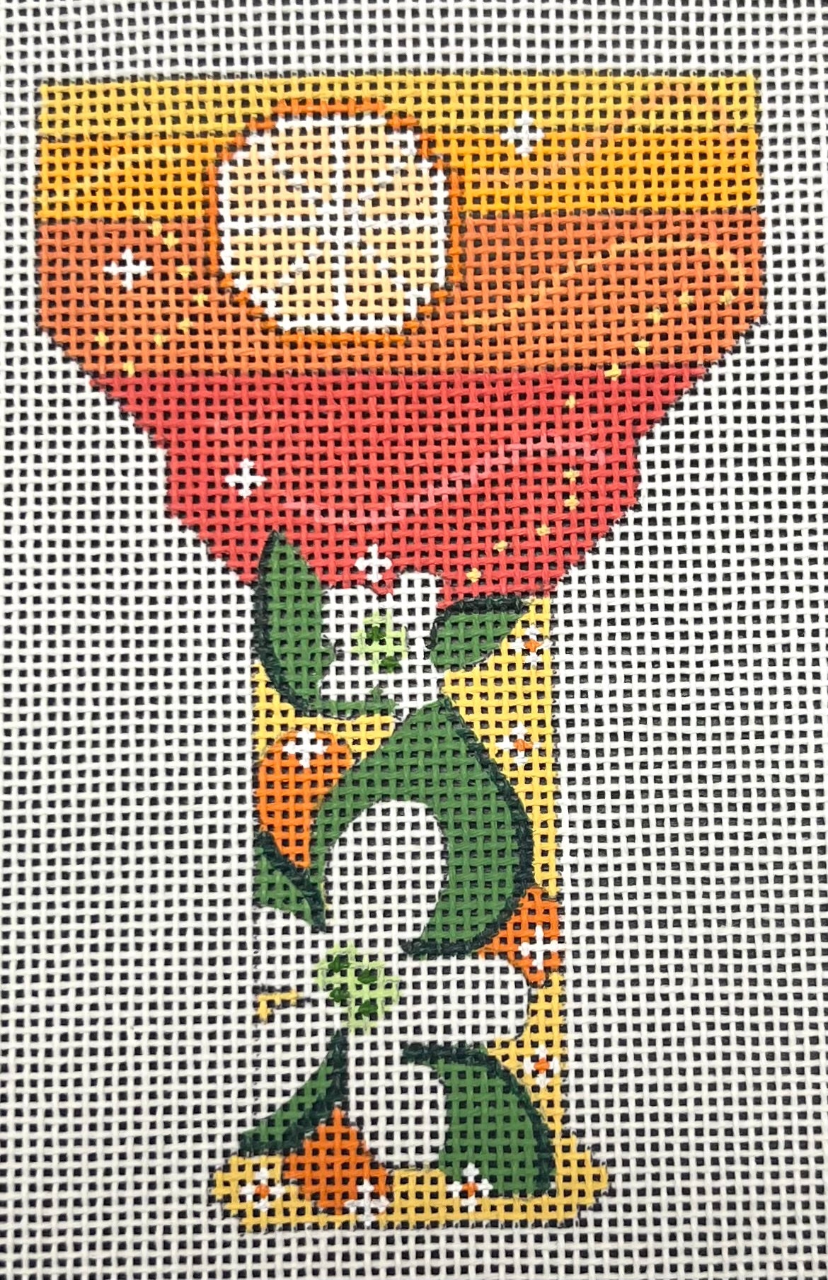 Cheryl Huckaby:CH-1697 (Cocktail Scissors Case - Tequila Sunrise - stitchguide available)