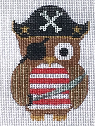 Cheryl Huckaby:CH-214 (Pirate Owl - stitchguide available)