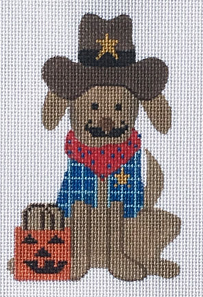 Cheryl Huckaby:CH-215 (Sheriff Dog - stitchguide available)