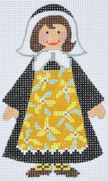 Cheryl Huckaby:CH-358 (Pilgrim Girl - stitchguide available)