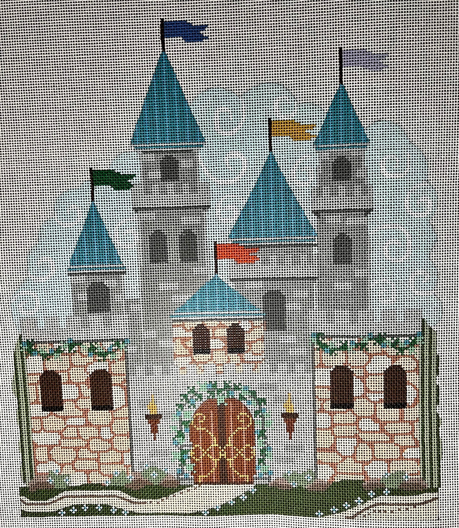 Cheryl Huckaby:CH-662 (Castle - stitchguide available)