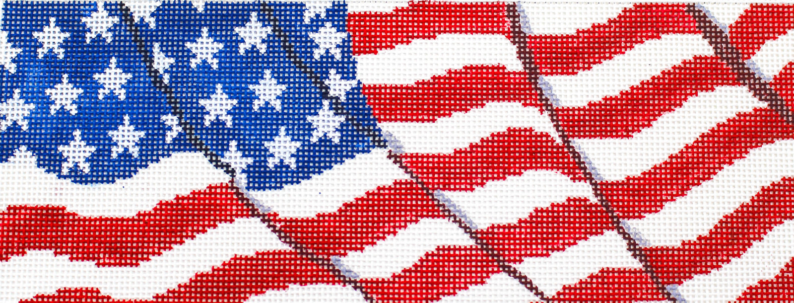 Wavy American Flag