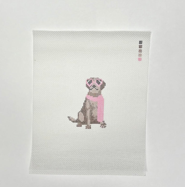 Mini Fab Pup - Chocolate Lab PJS-204