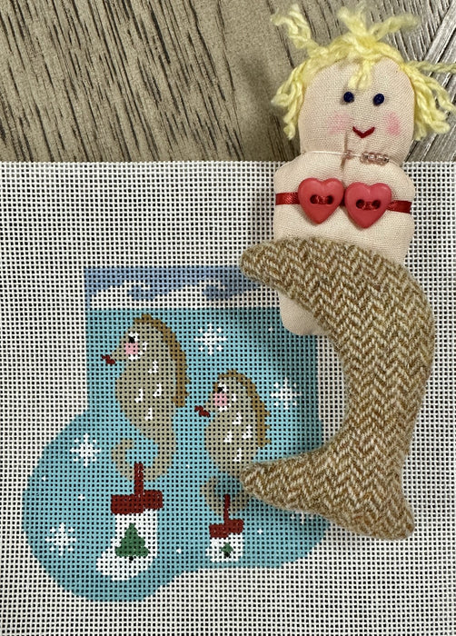 Seahorses with Mermaid