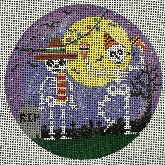 Two Dancing Skeletons