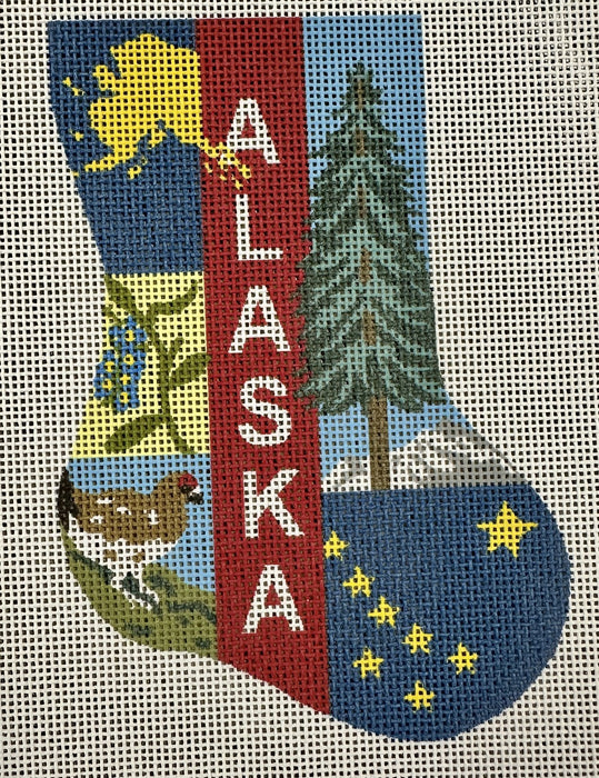 Printed Alaska Mini Sock