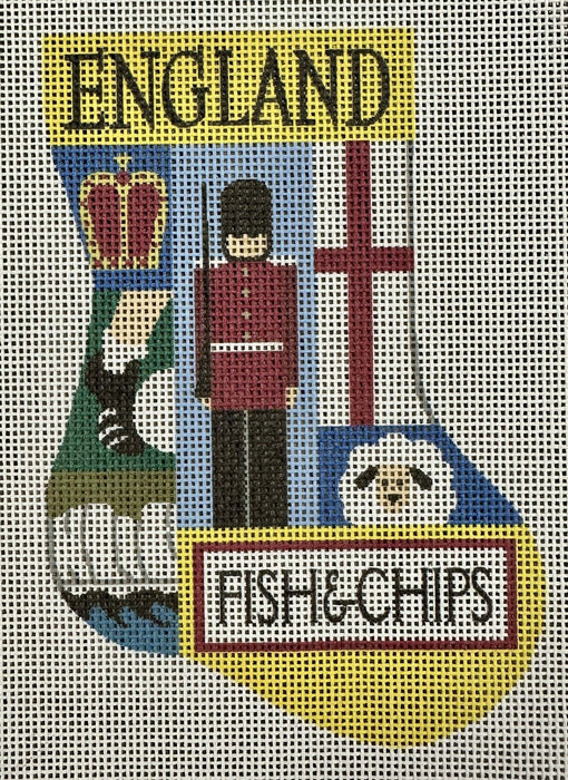 Printed England Mini Sock