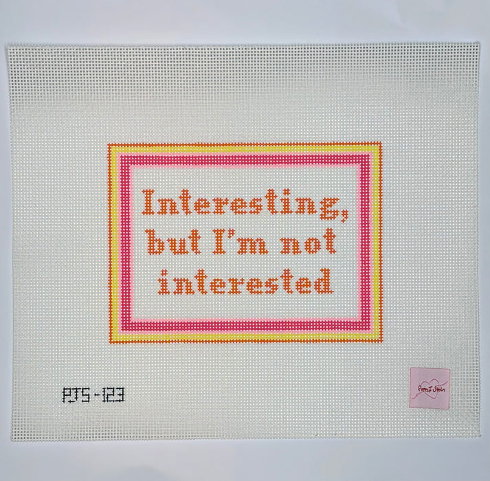 Not Interested PJS-123