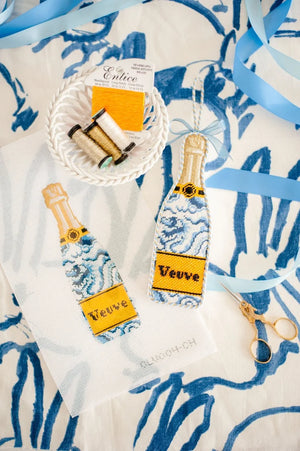 Blue Chinoiserie Champagne