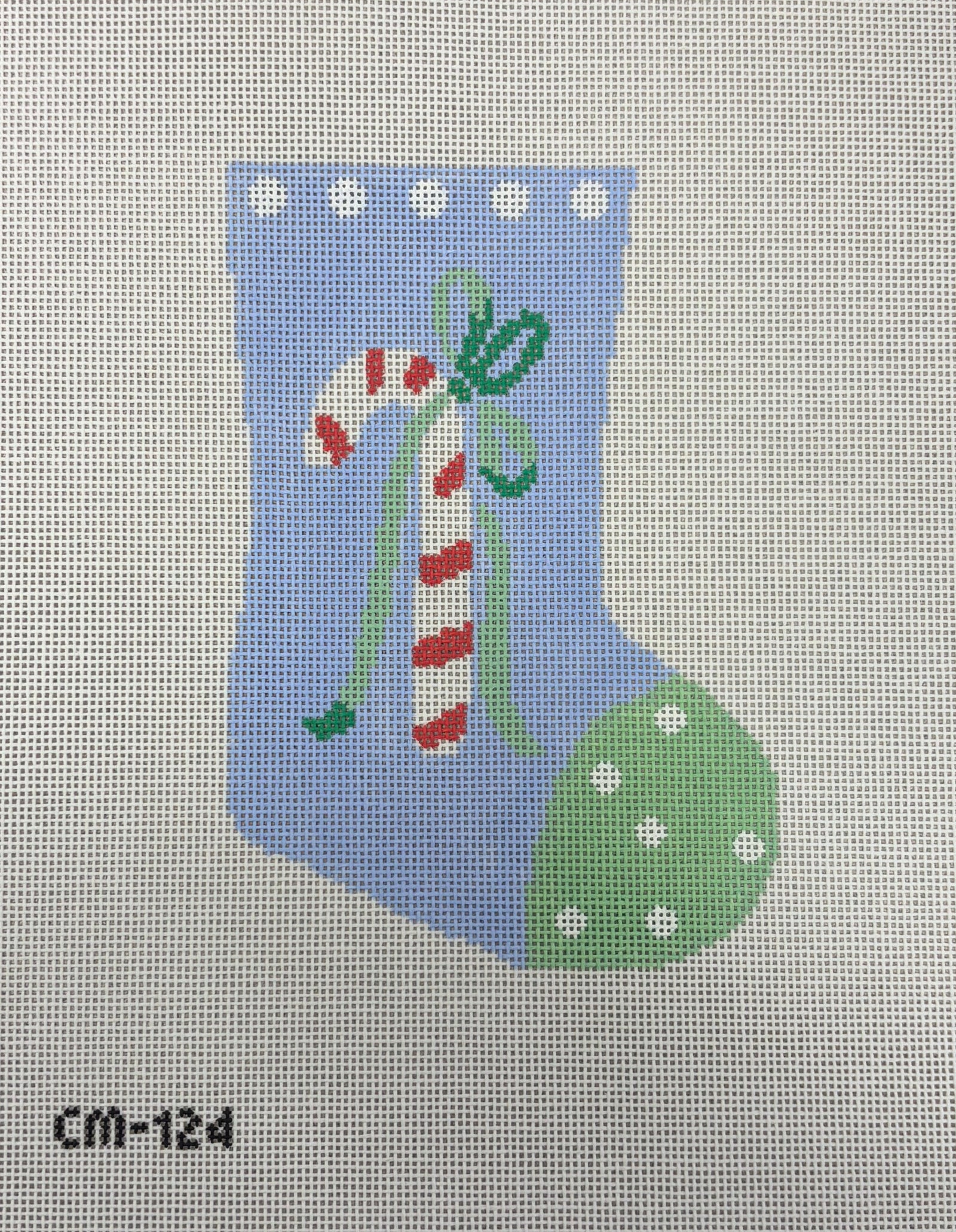 Candy Cane Tree Mini Stocking