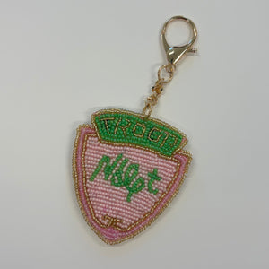 Troop NDLPT Beaded Bag Charm