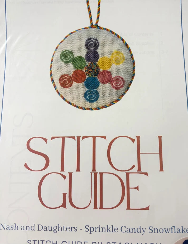 Stitch Guide - Candy Snowflake (ND-25)