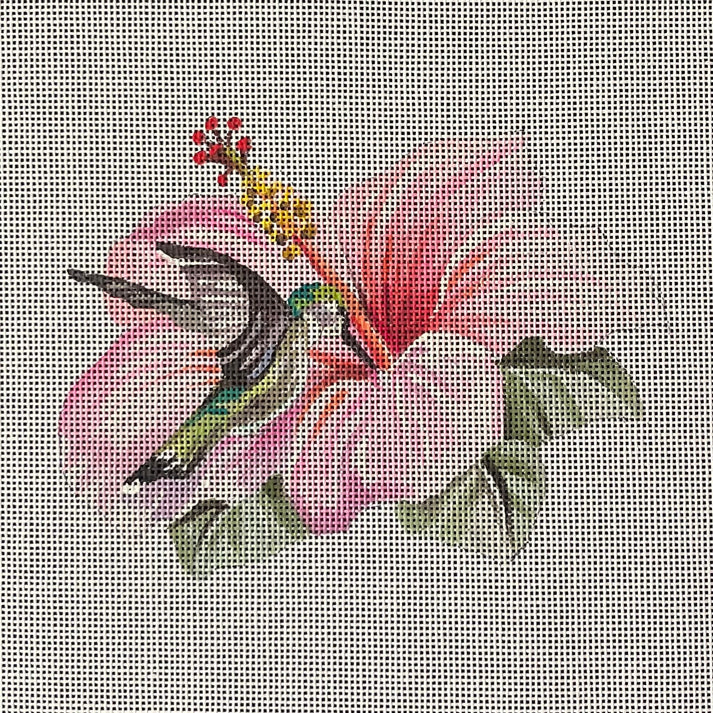 FF337 - Hibiscus & Hummingbird