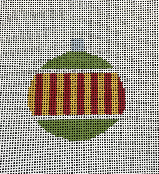 Green/Gold/Red Ornament