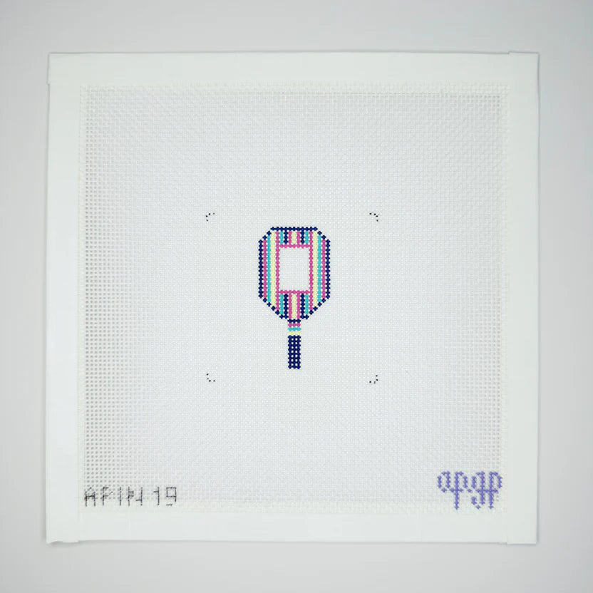 PREORDER: APIN19 - Striped Pickleball Paddle - 2 x 2" Insert