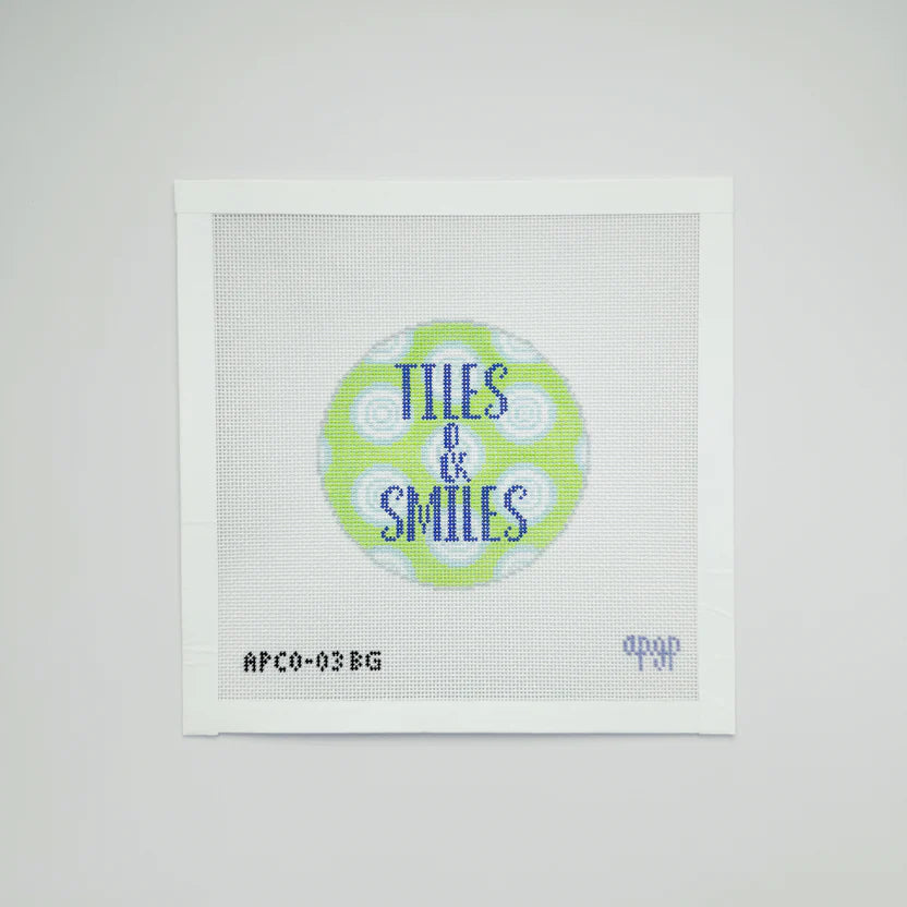 PREORDER: APCO03BG - Tiles and Smiles Blue and Green
