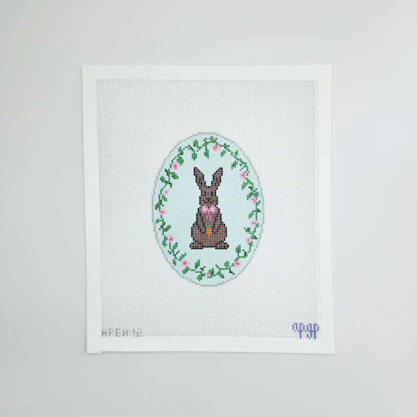 PREORDER: APEA12 - Blue Chocolate Bunny Oval