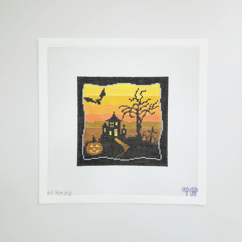 PREORDER: APHA22 - Spooky Scene - Orange with Jack-o-lantern