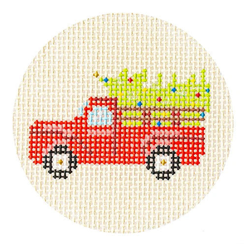 18M Advent Ornaments - Truck with Tree