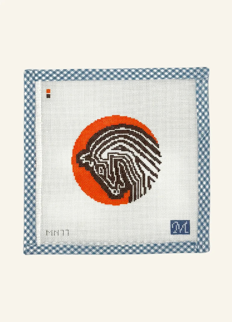 Faubourg Horse Round - Orange
