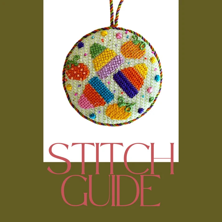 Stitch Guide - Candy Corn Round (ND-29)