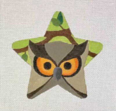 Owl Star Ornament