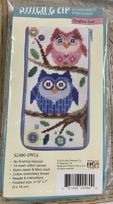 Owls Eyeglass Case