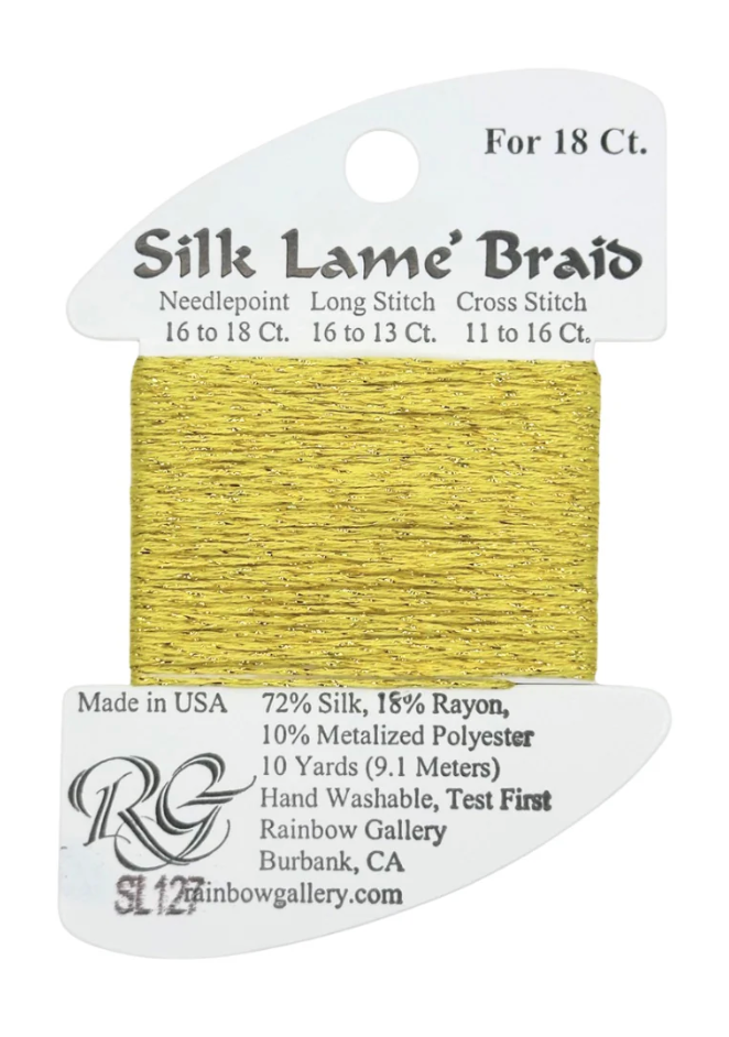 SILK LAME BRD SL127-GLDN/YARRW